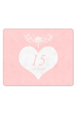 Плед Палитра флисовый 120х150 см (двухсторонний), с принтом "Happy wedding anniversary"#1