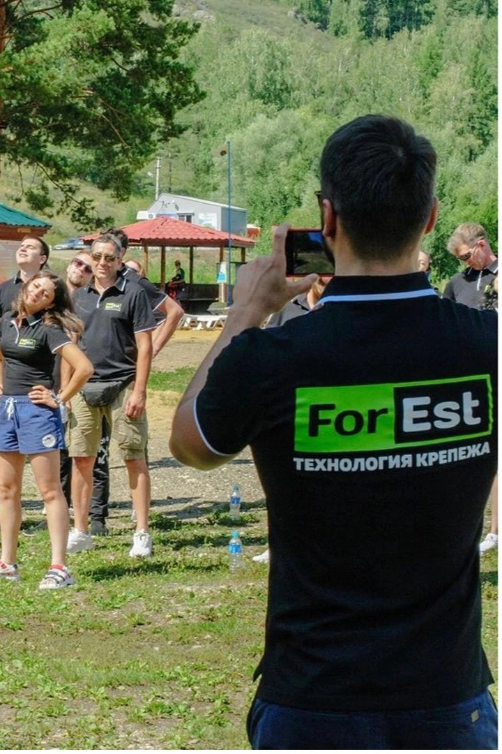 Купить футболку Поло Лайн унисекс "ForEst"