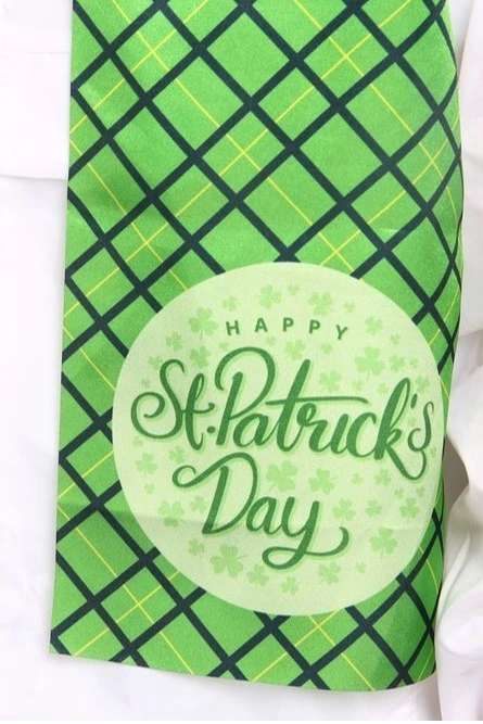 Шарф однослойный легкий 15х150 см, с полной запечаткой#3