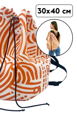 Купить рюкзак - торба Финч 30х40 см, с полной запечаткой