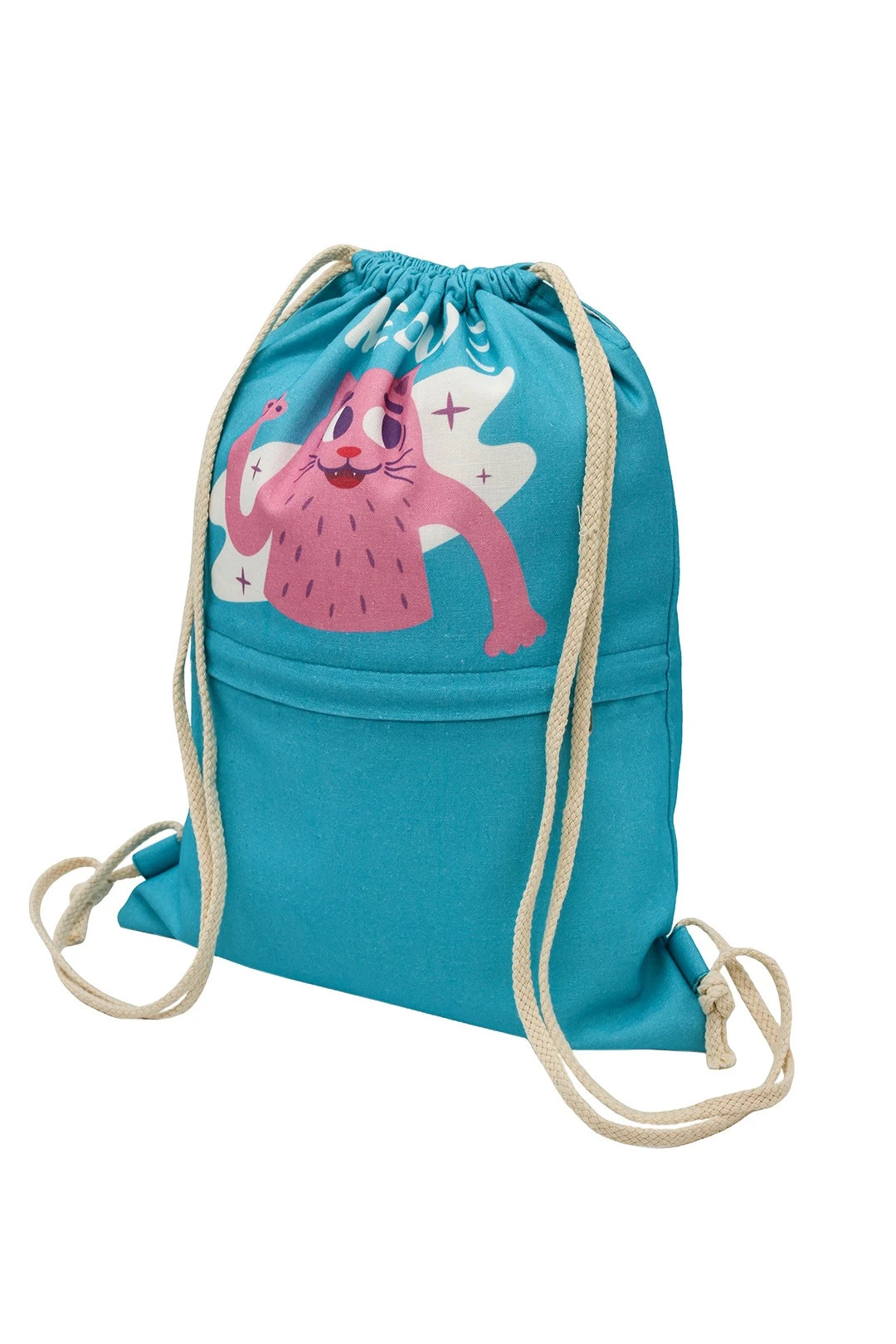 Купить рюкзак Стелс 30х40 см с полной запечаткой "Meow"