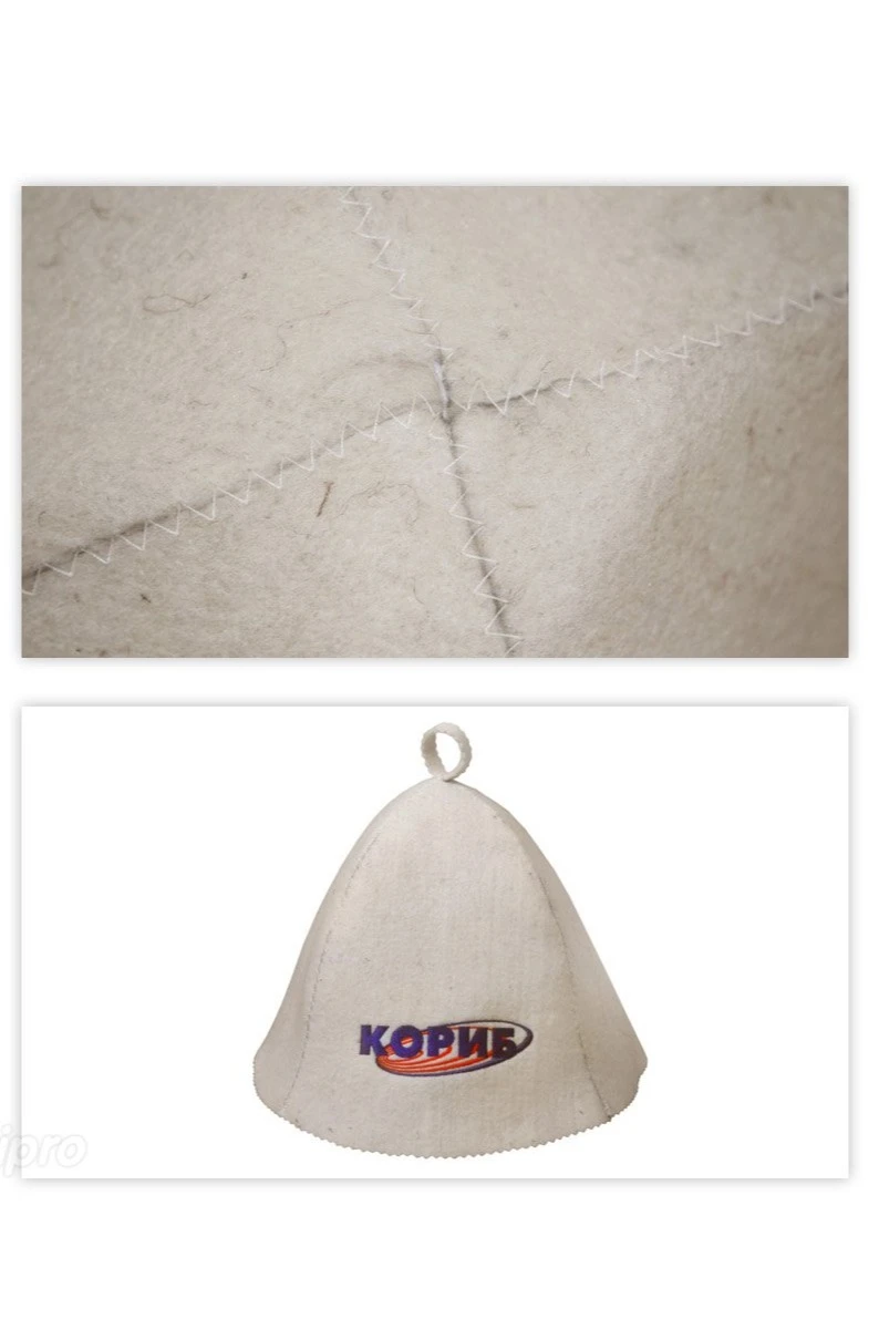 Купить шапку Банщик, однотонную "КОРИБ" Купить шапку Банщик, однотонную "КОРИБ"