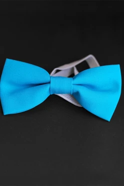 Галстук-бабочка Эксперт на резинке, однотонная#2