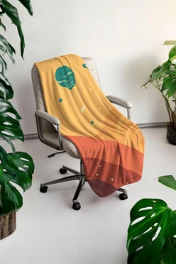 Купить плед Палитра флисовый 120х150 см (двухсторонний), с принтом "CHAMPUR"