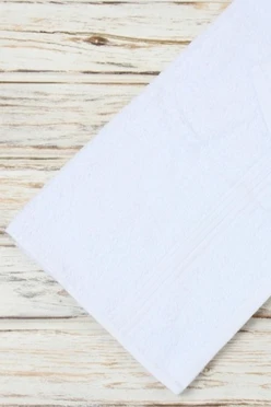 Купить полотенце махровое 40х70 см белое