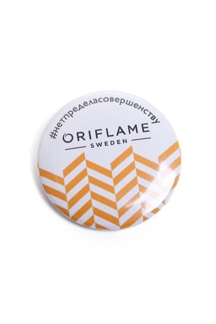 Значок закатной диаметр 37 мм, с печатью#10