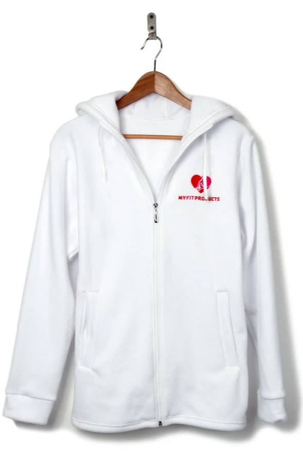 Толстовка Харисон флисовая с капюшоном унисекс, однотонная "My Fit Products"#3