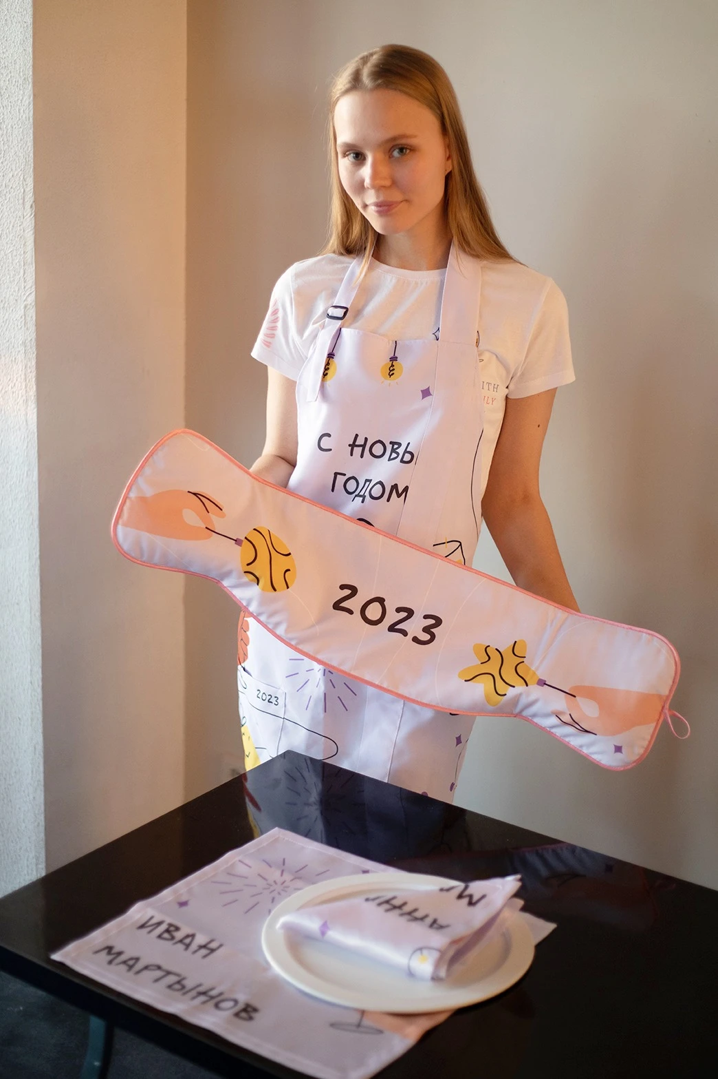 Фартук Мастер с полной запечаткой "New Year"#3