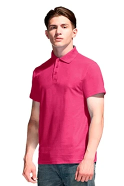 Купить поло Нэкст унисекс (Modern) розовую
