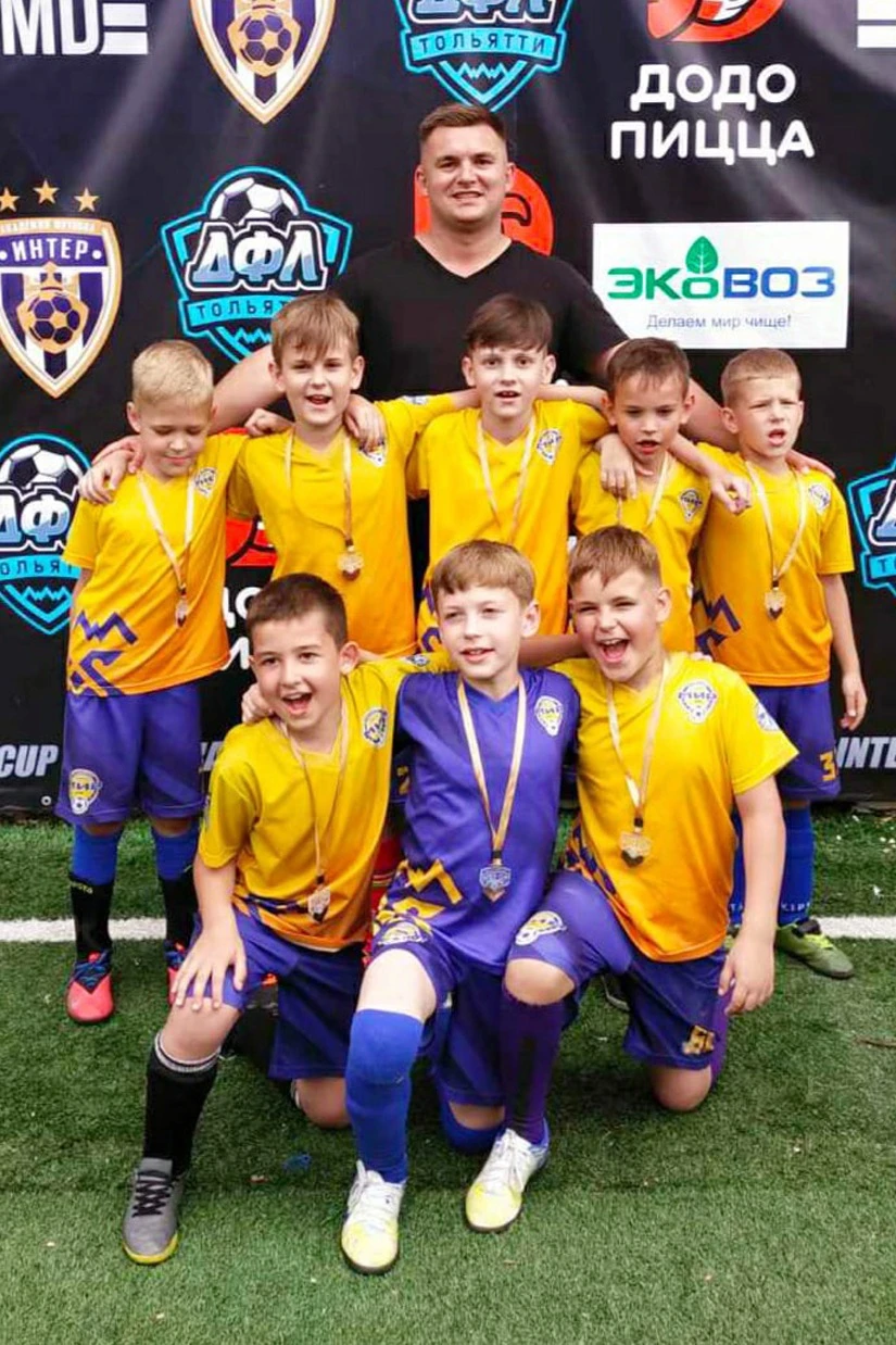 Футбольная форма Юве детская с полной запечаткой "Mir"#3