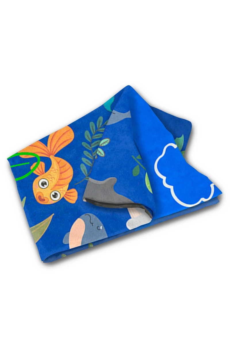 Купить плед Палитра флисовый 150х200 см, с принтом "Ocean"