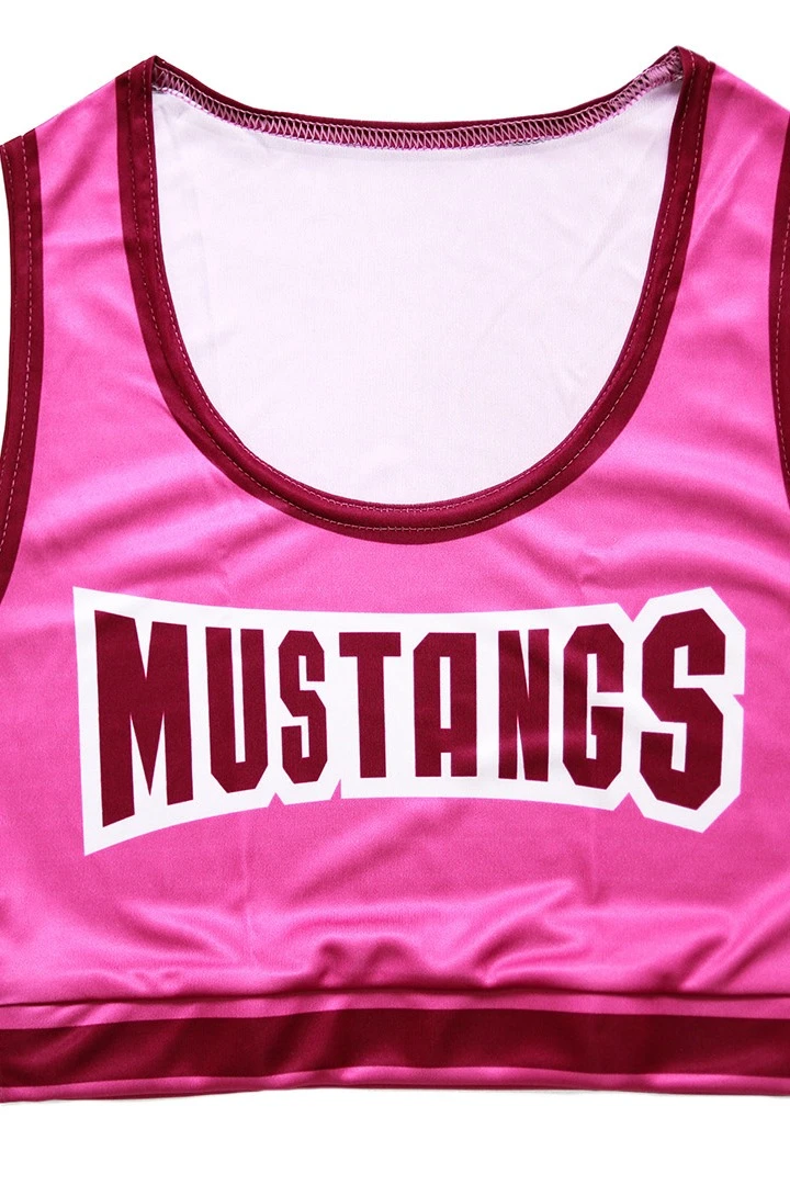 Купить форму Ника с шортами женская, с полной запечаткой "Mustangs"