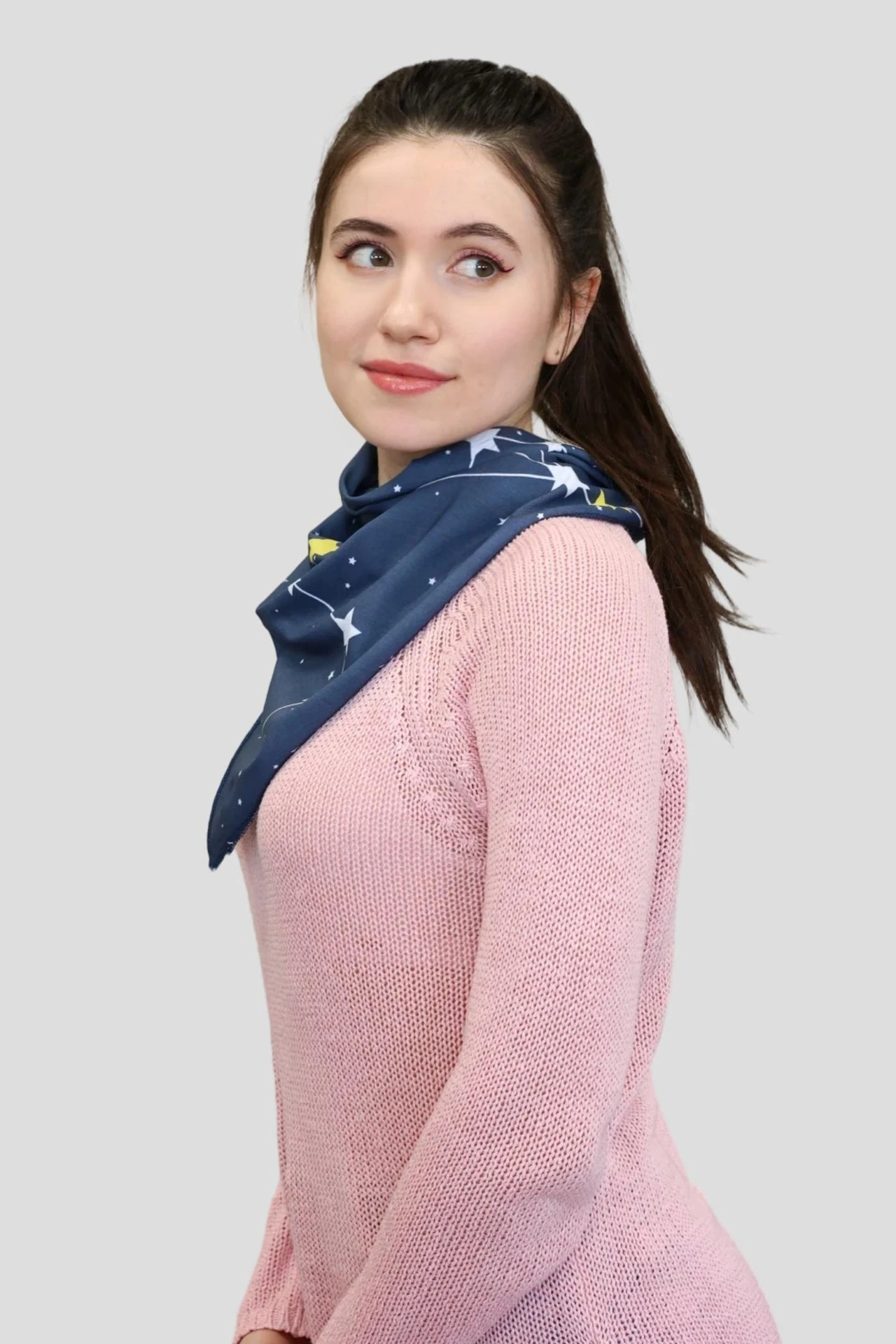 Бандана с полной запечаткой, хлопок 75х75х105 см#2