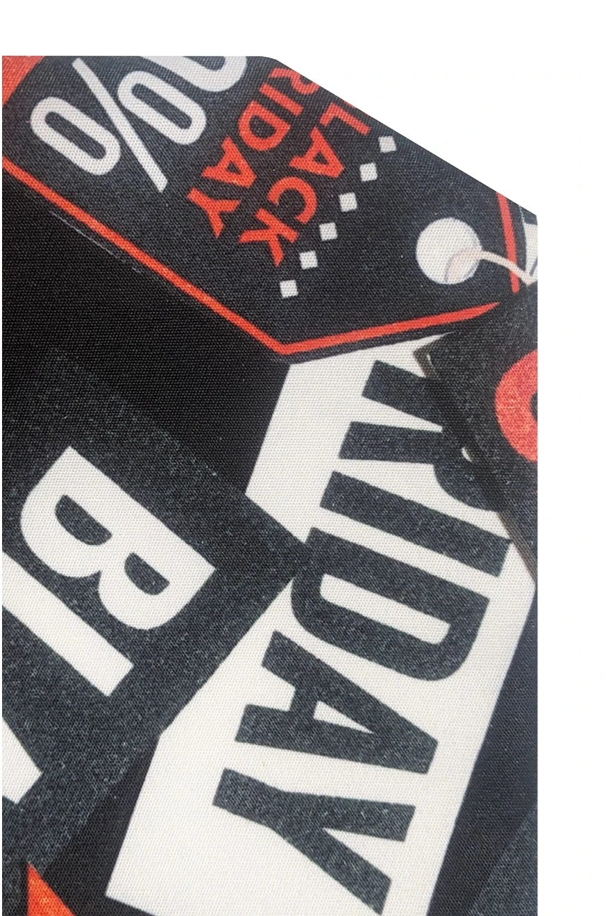 Сумка Голди из греты 40х40х10 см, с печатью#6