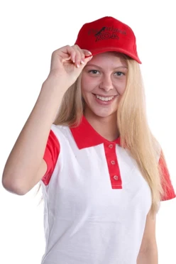 Бейсболка Полувелюр пятиклинка взрослая, однотонная (хлопок) "Отличный ХОД"#1