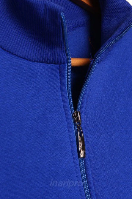 Толстовка Томас из футера унисекс, однотонная синяя#2