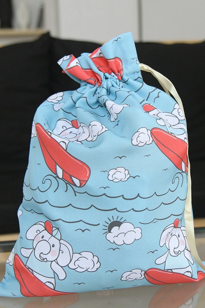 Мешочек с полной запечаткой 30х40 см, крепление кулисы на расстоянии от верхнего края#5 Мешочек с полной запечаткой 30х40 см, крепление кулисы на расстоянии от верхнего края#5