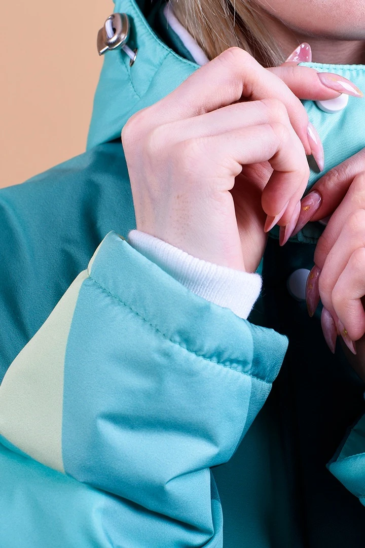 Куртка Вест с капюшоном на синтепоне унисекс, с полной запечаткой "Jackson"#4