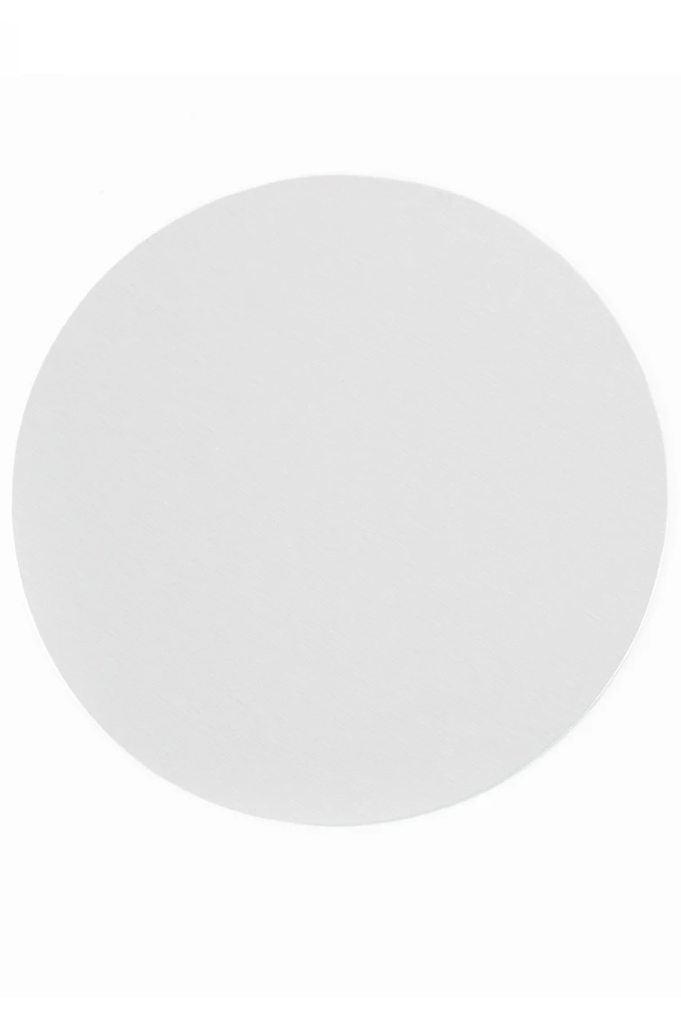 Вкладыш сатин односторонний 50 мм 0,5 мм 50 шт, серебро