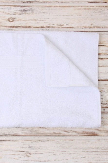 Купить полотенце махровое 50х90 см белое