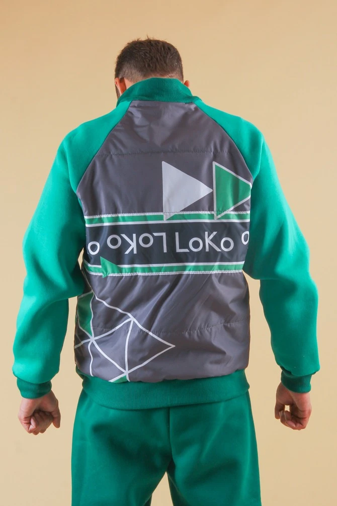 Спортивный костюм Кроссфит из футера унисекс, с частичной запечаткой#5