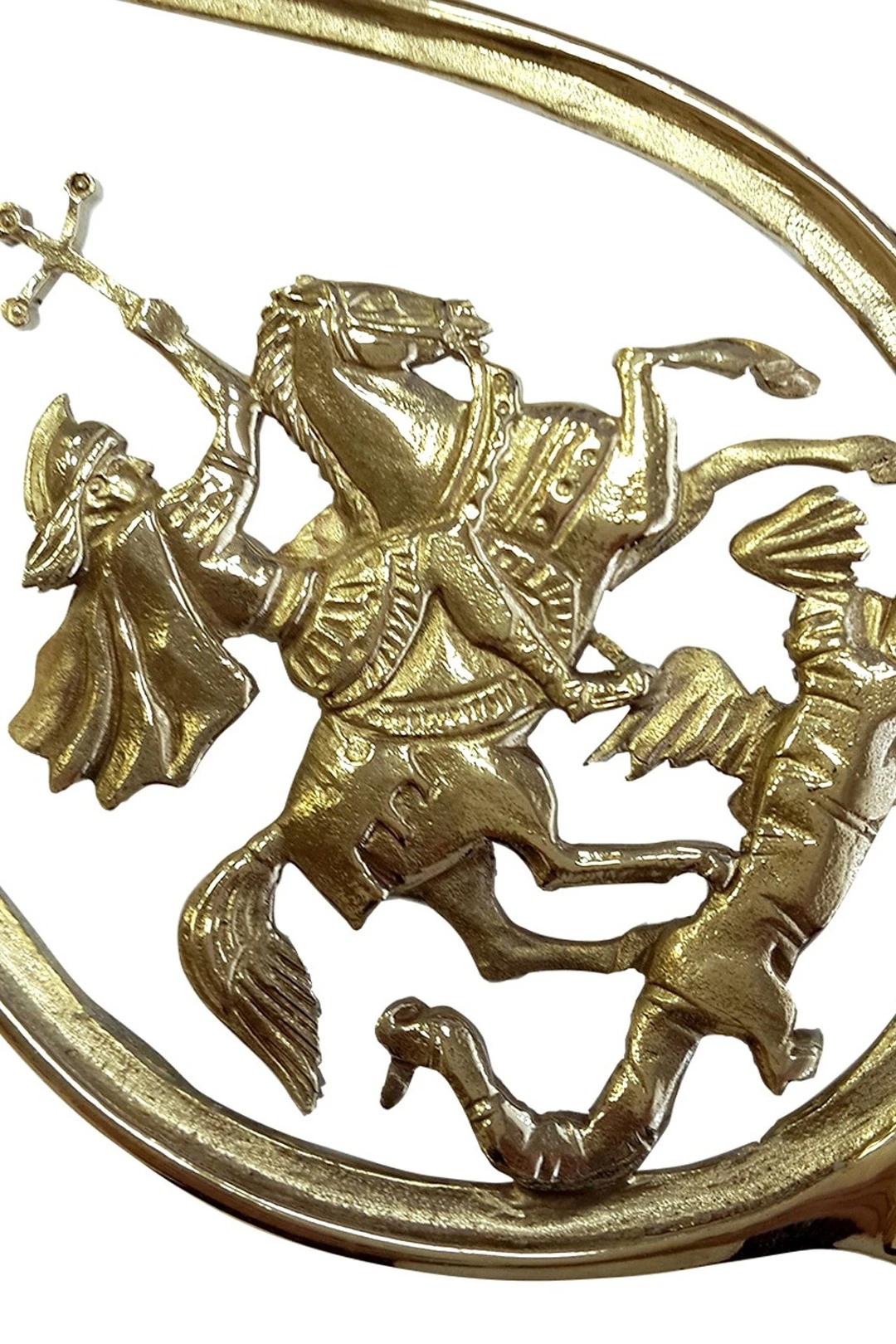 Навершие с гербом Московской области металлическое#3