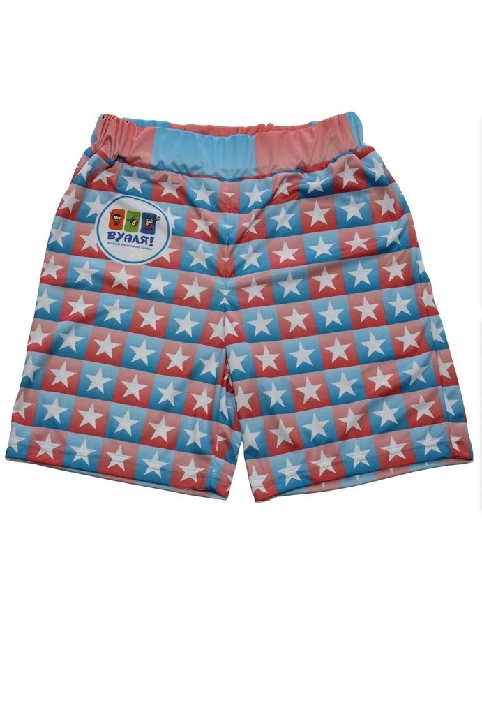 Шорты Реал футбольные детские с полной запечаткой#2