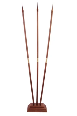 Купить подставку деревянную с основанием Пирамида 3 штока 2,5 м