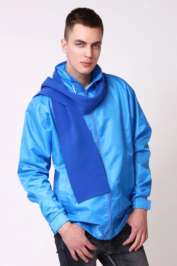 Купить однотонный флисовый шарф 15х150 см (однослойный)