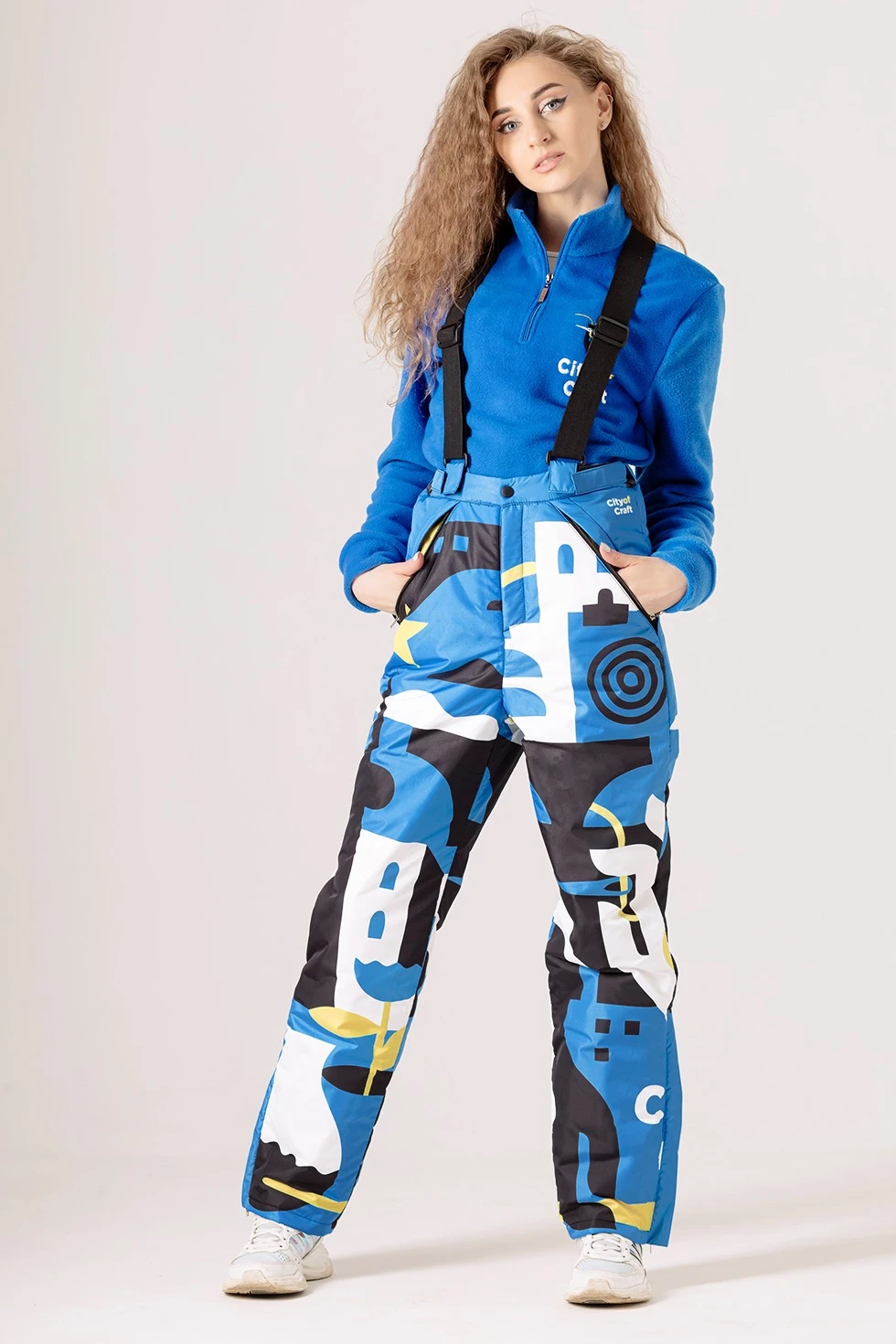 Брюки Стэнли утепленные унисекс, с полной запечаткой#1