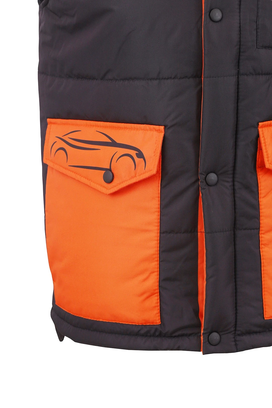 Купить жилет Хайк на синтепоне унисекс, с полной запечаткой