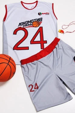 Купить баскетбольную форму Рассел мужскую "Локомотив"
