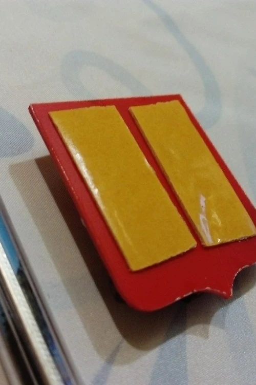 Гербовый орёл РФ 21х23 см, краска#7