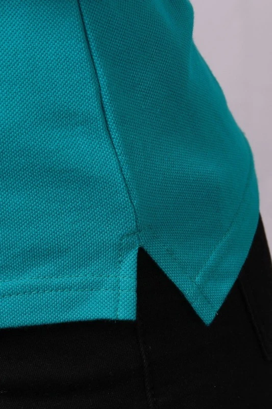 Поло Престиж женская (Modern) бирюзовая (хлопок)#3