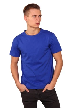 Купить футболку Лайт унисекс тёмно-синюю