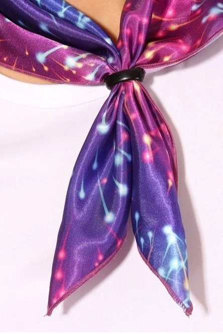 Платок Шанель 50х50 см, с полной запечаткой "ARKADELPHIA Fireworks"#1