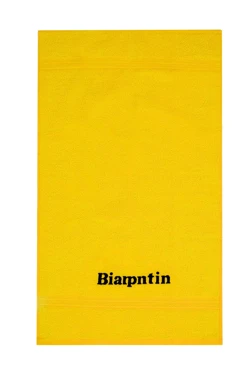 Купить полотенце махровое 40х70 см с вышивкой (Ituma), желтое