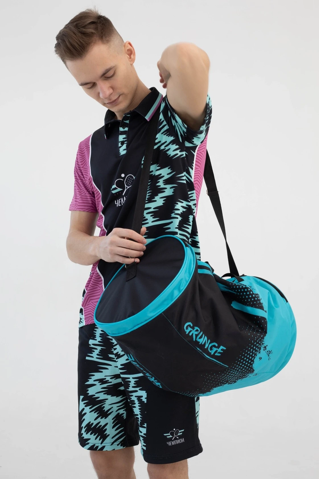 Сумка Олимп с полной запечаткой "Grunge"#1