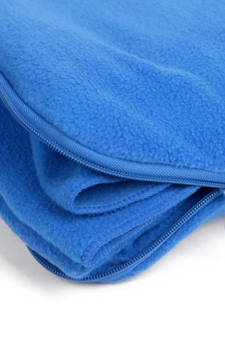 Плед Трансформер (плед-подушка) флисовый 155х170 см, однотонный#4