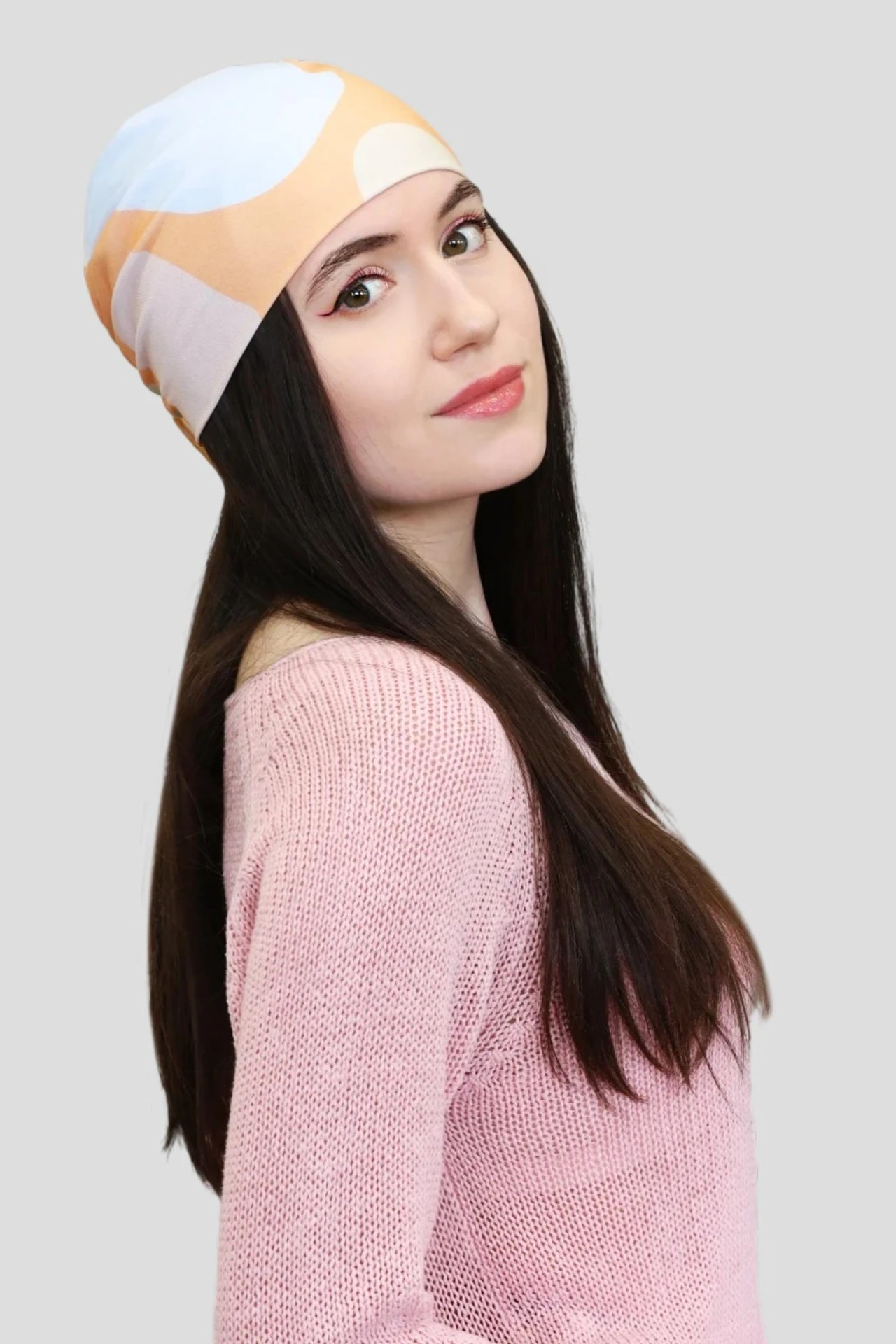 Купить бандану из кулирной глади 60х60 см, с полной запечаткой