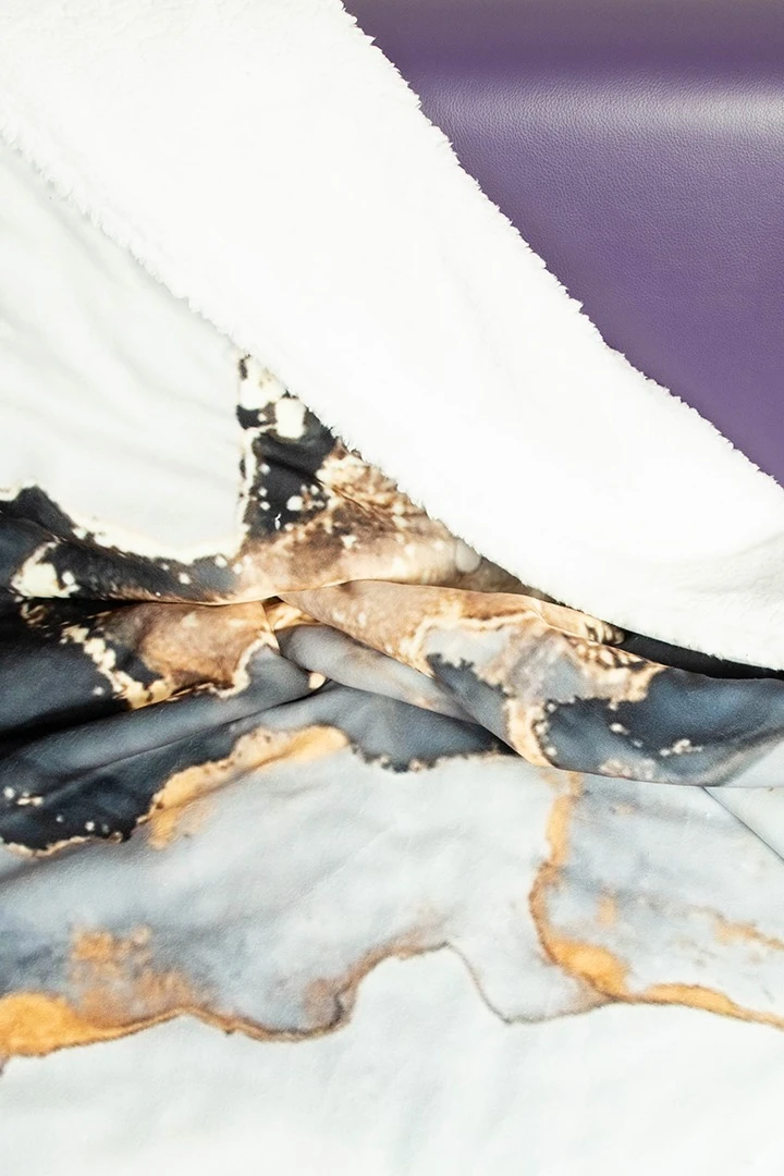 Плед Слипи флисовый 140х170 см (двухслойный), с полной запечаткой#1