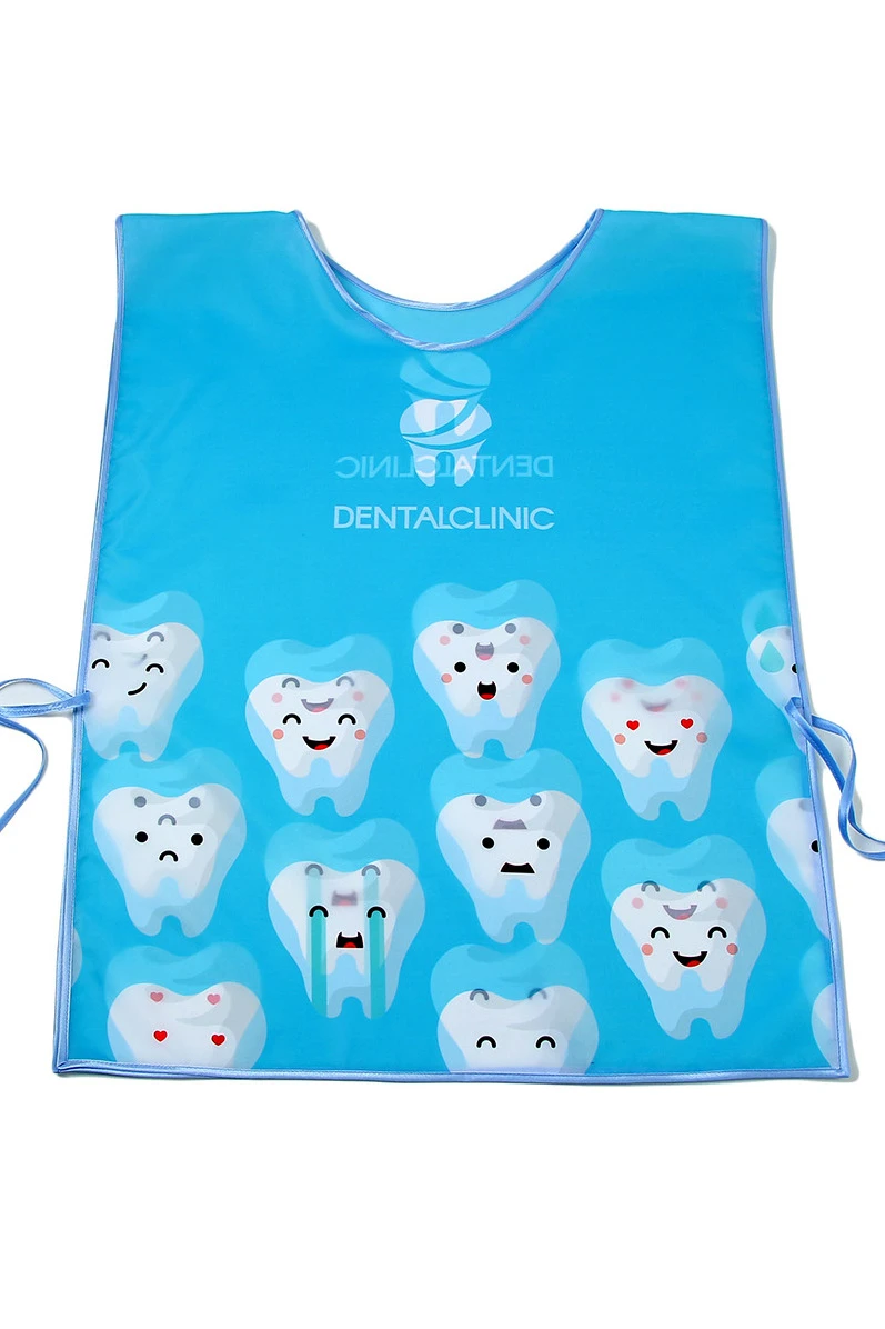 Накидка Инсайт 60х80 см, с полной запечаткой "DENTALCLINIC"#7 Накидка Инсайт 60х80 см, с полной запечаткой "DENTALCLINIC"#7