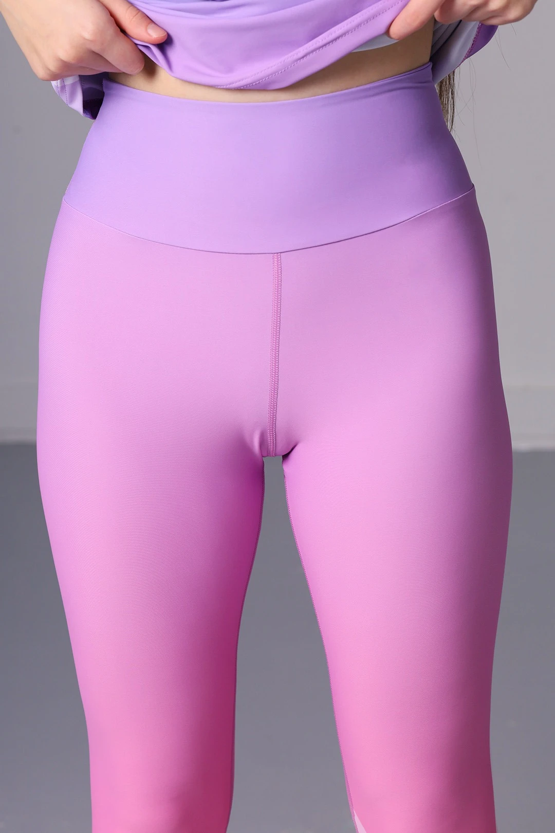 Легинсы женские с широким поясом с принтом "Aveline"#2