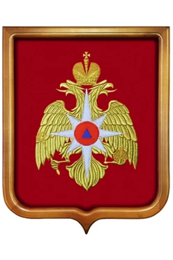 Купить Герб МЧС РФ размер 53х61 вышитый