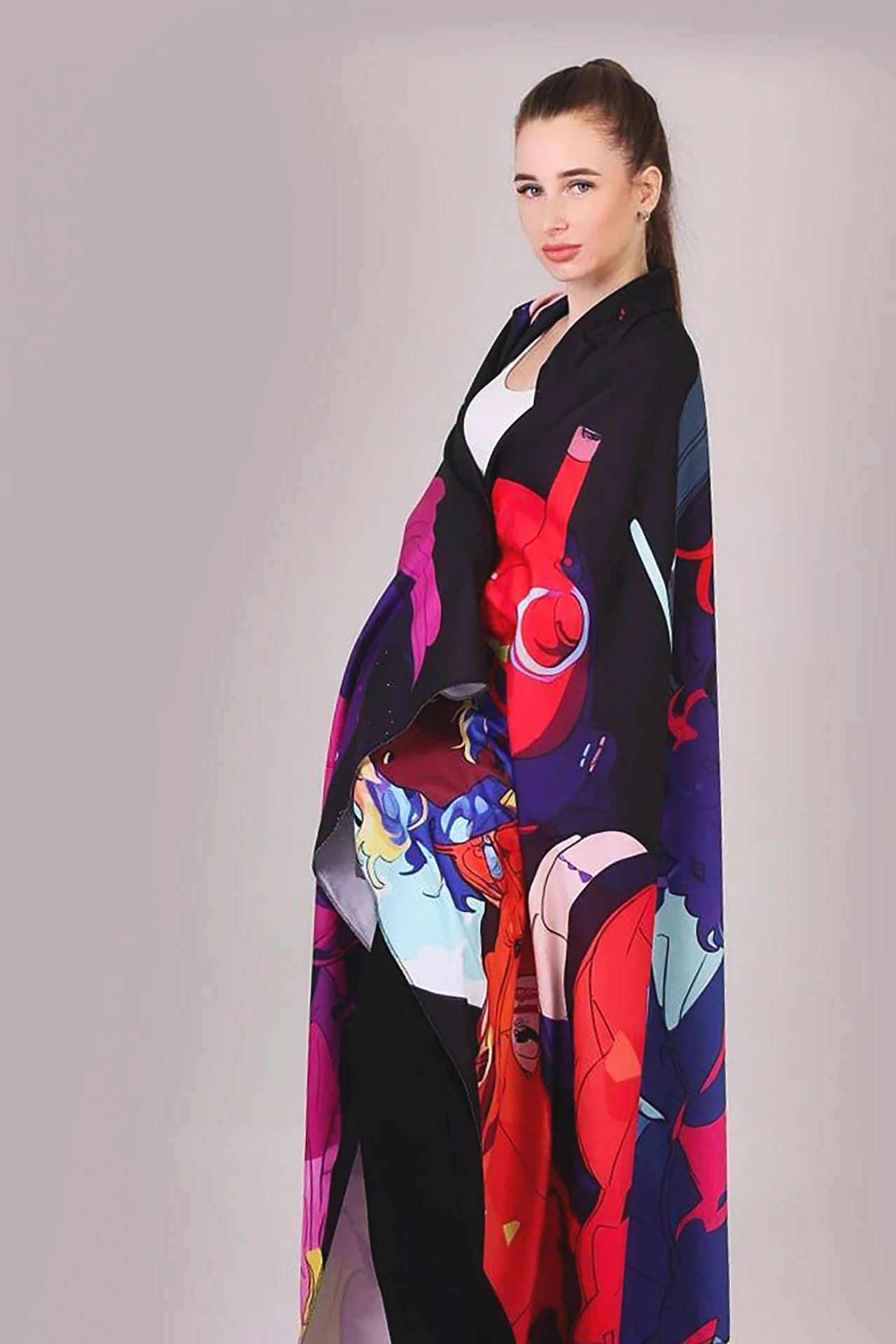 Плед Молли из футера 145х170 см, с полной запечаткой#5