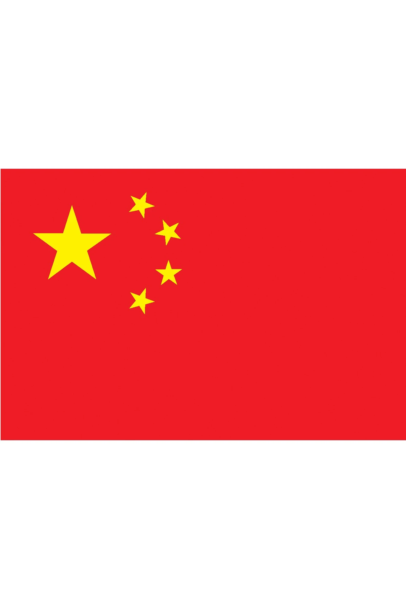 Купить флаг Китая 90х135 см