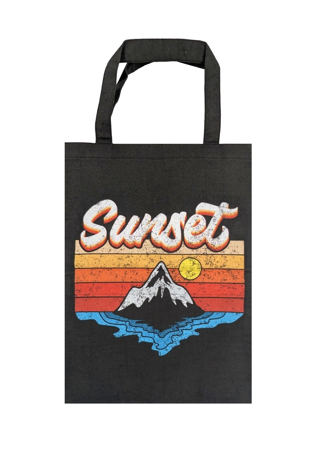 Купить сумку Айрис из льна 30х40 см, печать с двух сторон "Sunset"