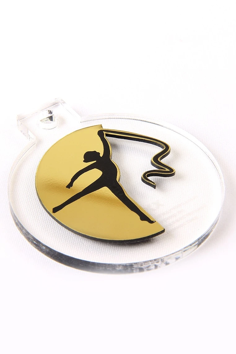 Медаль из акрила АК7012 Круг 70 мм с гравировкой#1