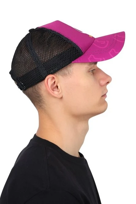 Бейсболка Вестерн облегченная с печатью на всей поверхности (полиэстер) "Cranberry"#2