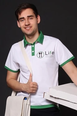 Купить футболку поло Стар унисекс "Life"